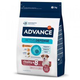 ADVANCE CÃO MINI SENIOR 8+ 3KG
