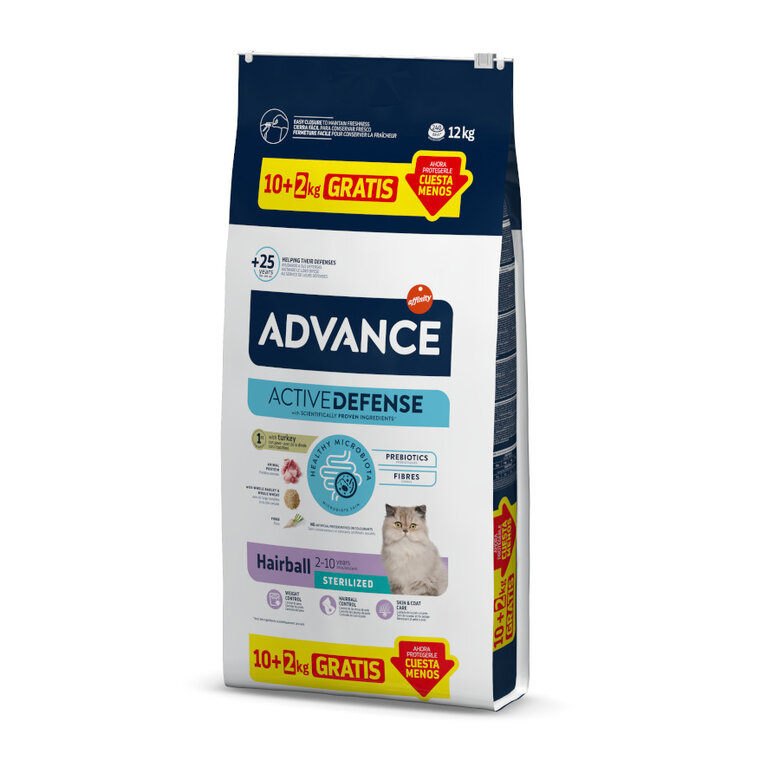 ADVANCE GATO STERILIZED HAIRBALL TURKEY & BARLEY