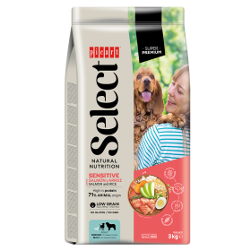 Picart Select Super Premium Adulto Sensitive- Extra Salmão e Arroz 12Kg