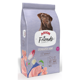 ARION FRIENDS STERILIZED LIGHT 14KG