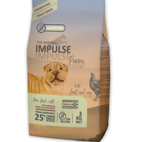 The Natural Impulse Dog Puppy Chicken