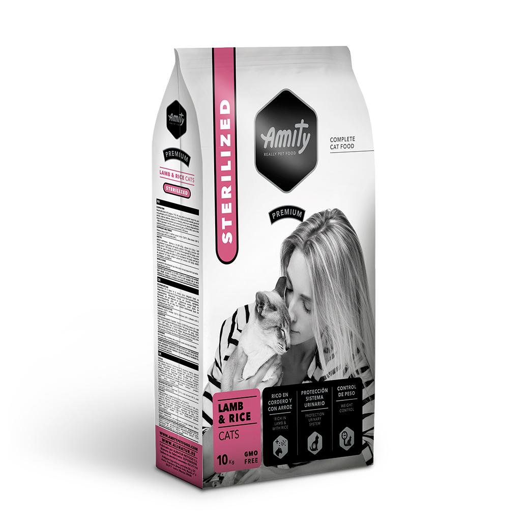 AMITY PREMIUM - LAMB & RICE CATS STERILIZED