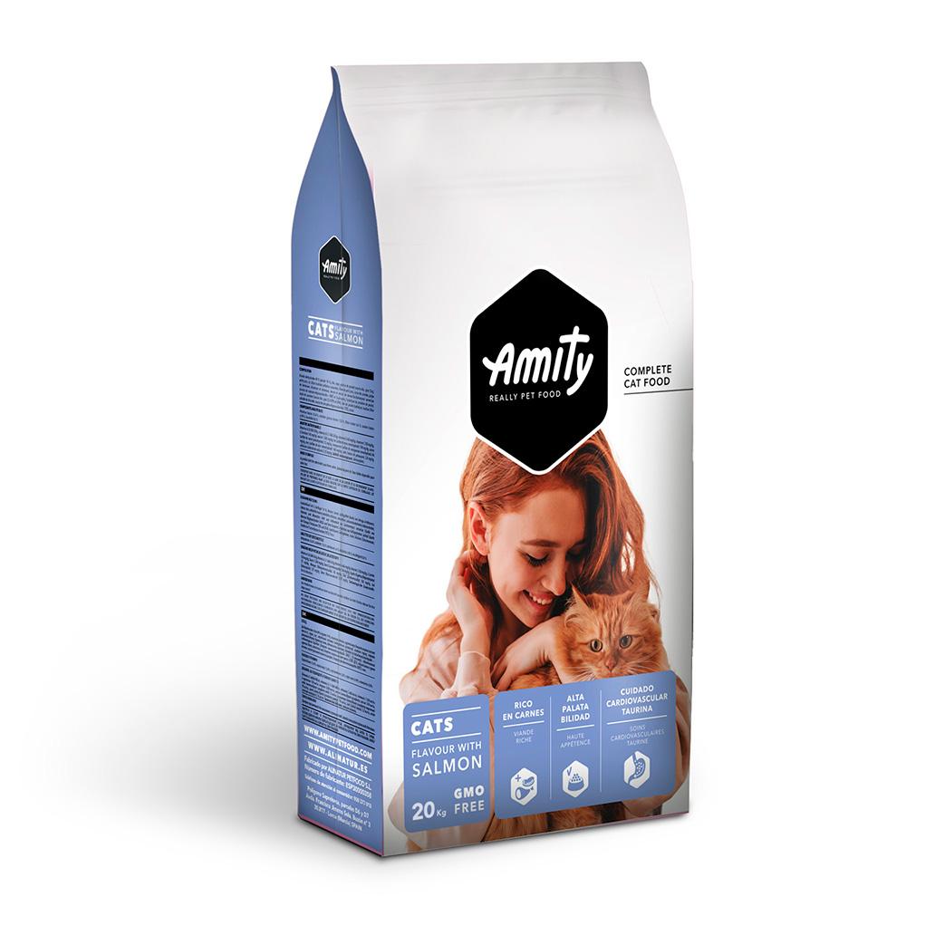 ECO LINE AMITY CATS "SALMÃO" 20KG