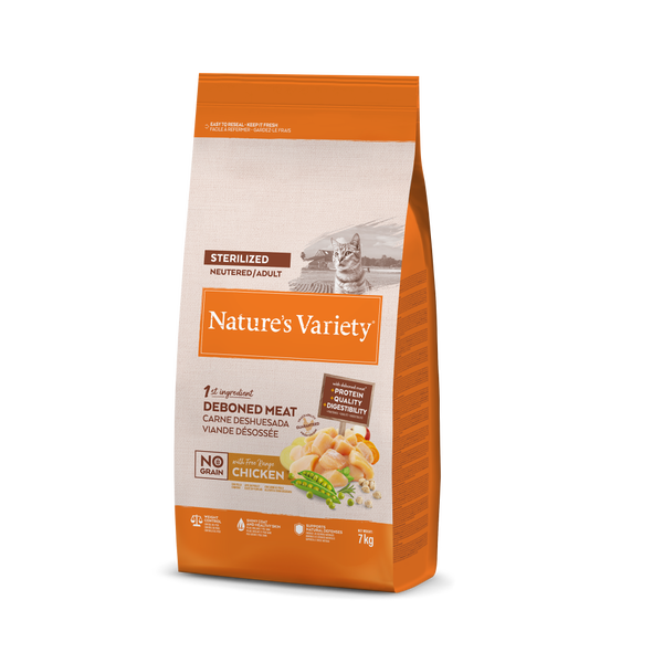 NO GRAIN STERILIZED FRANGO 7KG