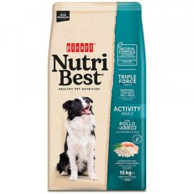 Picart Nutribest High Premium Activity Cão Adulto - Frango e Arroz 15Kg