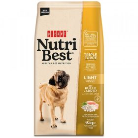 Picart Nutribest High Premium Light Cão - Frango e Arroz 15Kg