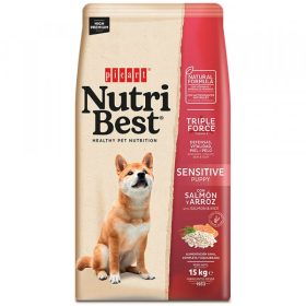 Picart Nutribest High Premium Puppy Sensitive - Salmão e Arroz 15Kg